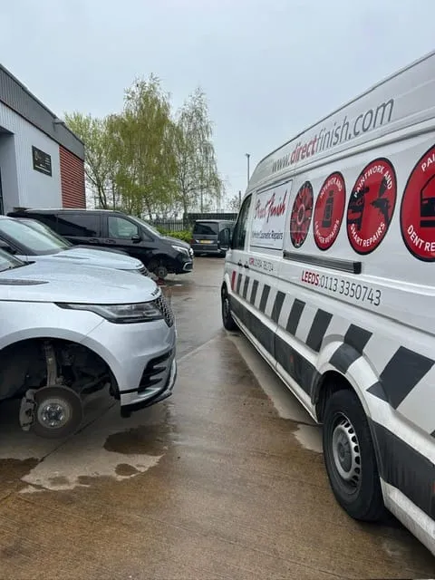 Direct Finish van with mobile CNC diamond cutting lathe in Yorkshire
